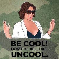 Rhony Luanne De Lesseps Don&Amp;39;T Be All Like Uncool Legacy Tie Dye Trucker Hat