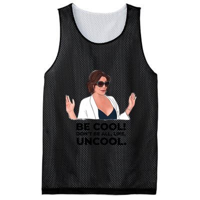 Rhony Luanne De Lesseps Don&Amp;39;T Be All Like Uncool Mesh Reversible Basketball Jersey Tank