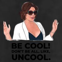 Rhony Luanne De Lesseps Don&Amp;39;T Be All Like Uncool Golf Towel