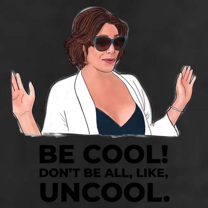 Rhony Luanne De Lesseps Don&Amp;39;T Be All Like Uncool Golf Towel