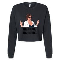 Rhony Luanne De Lesseps Don&Amp;39;T Be All Like Uncool Cropped Pullover Crew