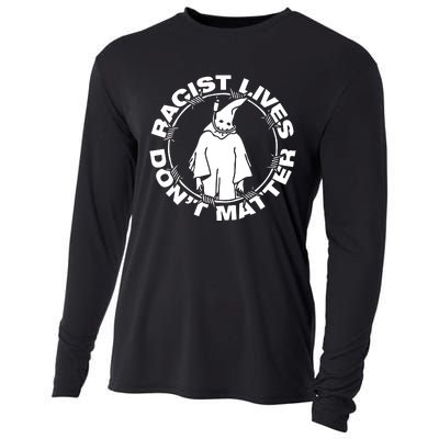 Racist Lives Dont Matter Black Funny Anti Racism. Cooling Performance Long Sleeve Crew