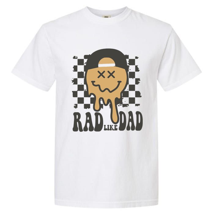 Rad Like Dad Cute Fathers Day Gift Garment-Dyed Heavyweight T-Shirt