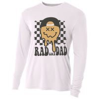 Rad Like Dad Cute Fathers Day Gift Cooling Performance Long Sleeve Crew