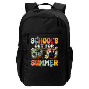 Retro Last Day Of Schools Out For Summer Teacher Girls Daily Commute Backpack