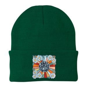 Retro Last Day Of School Schools Out For Summer Teacher Knit Cap Winter Beanie