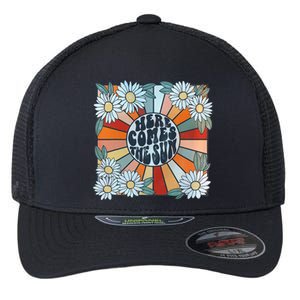 Retro Last Day Of School Schools Out For Summer Teacher Flexfit Unipanel Trucker Cap