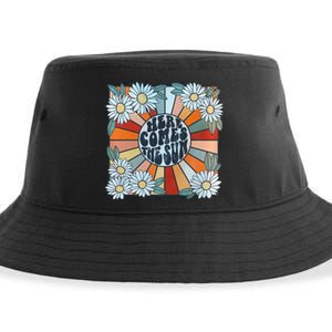 Retro Last Day Of School Schools Out For Summer Teacher Sustainable Bucket Hat