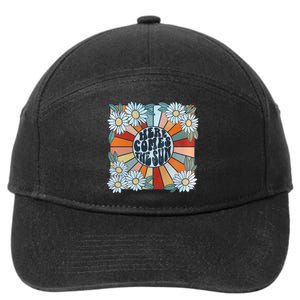 Retro Last Day Of School Schools Out For Summer Teacher 7-Panel Snapback Hat