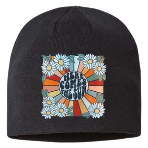 Retro Last Day Of School Schools Out For Summer Teacher Sustainable Beanie