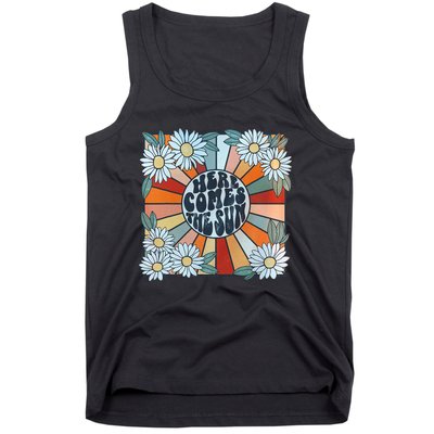 Retro Last Day Of School Schools Out For Summer Teacher Tank Top