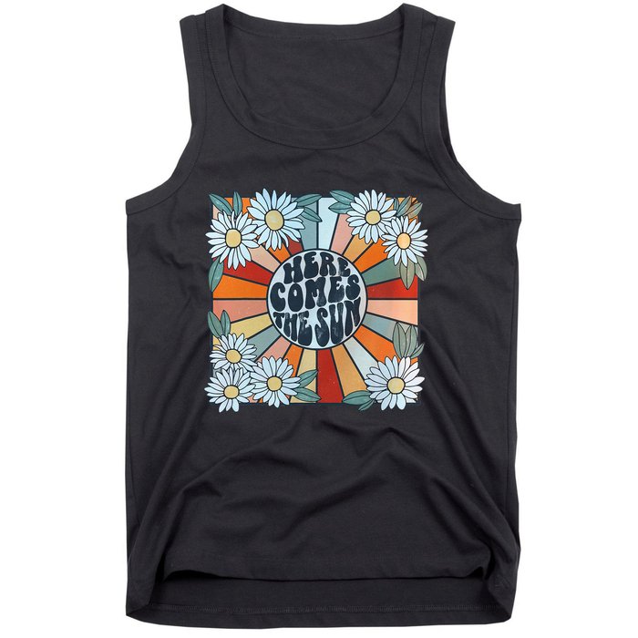 Retro Last Day Of School Schools Out For Summer Teacher Tank Top