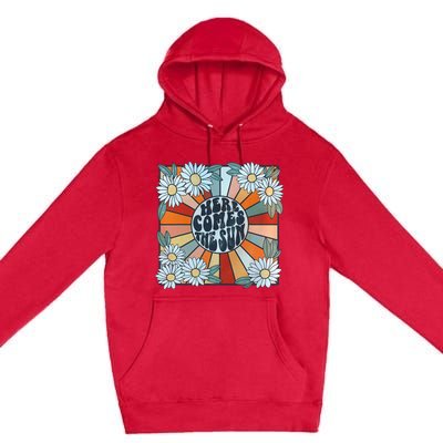 Retro Last Day Of School Schools Out For Summer Teacher Premium Pullover Hoodie