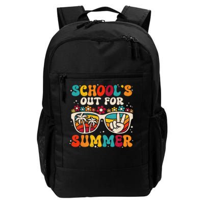 Retro Last Day Of School Schools Out For Summer Teacher Daily Commute Backpack