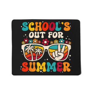 Retro Last Day Of School Schools Out For Summer Teacher Mousepad