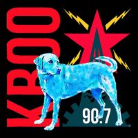 Radio Loving Dog Drawstring Bag