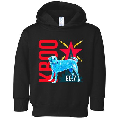 Radio Loving Dog Toddler Hoodie