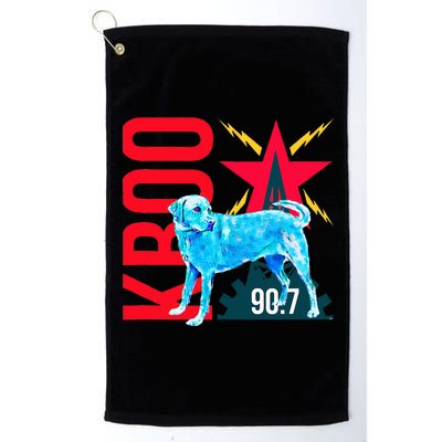 Radio Loving Dog Platinum Collection Golf Towel