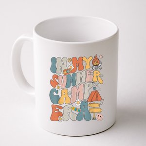 Retro Last Day Of School In My Summer Camp Era Camping Crew Gift Coffee Mug