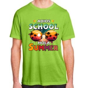 Retro Last Day Of School Out For Summer Teacher Adios Gift Adult ChromaSoft Performance T-Shirt