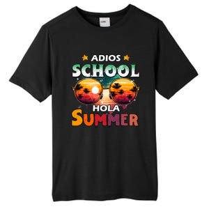 Retro Last Day Of School Out For Summer Teacher Adios Gift Tall Fusion ChromaSoft Performance T-Shirt