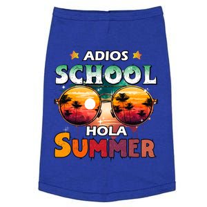 Retro Last Day Of School Out For Summer Teacher Adios Gift Doggie Tank