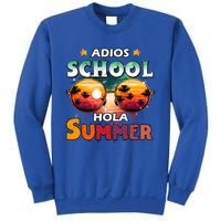 Retro Last Day Of School Out For Summer Teacher Adios Gift Sweatshirt