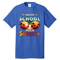 Retro Last Day Of School Out For Summer Teacher Adios Gift Tall T-Shirt