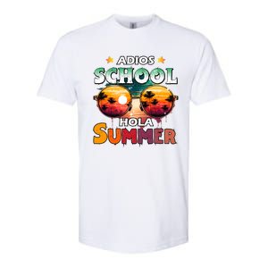 Retro Last Day Of School Out For Summer Teacher Adios Gift Softstyle CVC T-Shirt