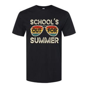 Retro Last Day Of School Schools Out For Summer Teacher Softstyle CVC T-Shirt