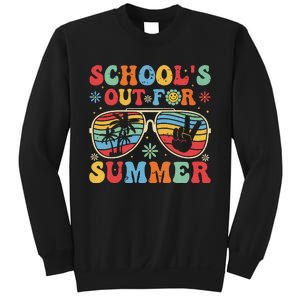 Retro Last Day Of Schools Out For Summer Teacher Boy Girl Sweatshirt