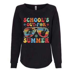 Retro Last Day Of Schools Out For Summer Teacher Boy Girl Womens California Wash Sweatshirt