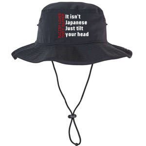 Racist Lives Don’t Matter Gift It Isn't Japanese Tilt Your Head Gift Legacy Cool Fit Booney Bucket Hat