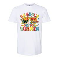 Retro Last Day Of Schools Out For Summer Teacher Boy Girl Softstyle CVC T-Shirt