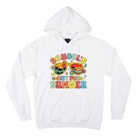 Retro Last Day Of Schools Out For Summer Teacher Boy Girl Hoodie