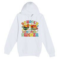 Retro Last Day Of Schools Out For Summer Teacher Boy Girl Premium Pullover Hoodie