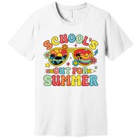 Retro Last Day Of Schools Out For Summer Teacher Boy Girl Premium T-Shirt