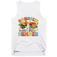 Retro Last Day Of Schools Out For Summer Teacher Boy Girl Tank Top