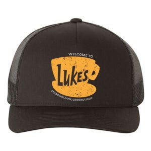 Retro Lukes Diner Yupoong Adult 5-Panel Trucker Hat