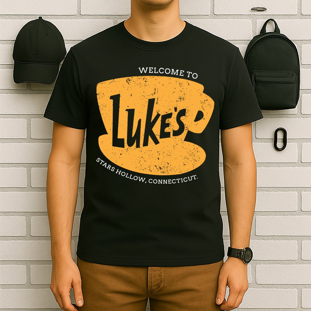 Retro Lukes Diner T-Shirt