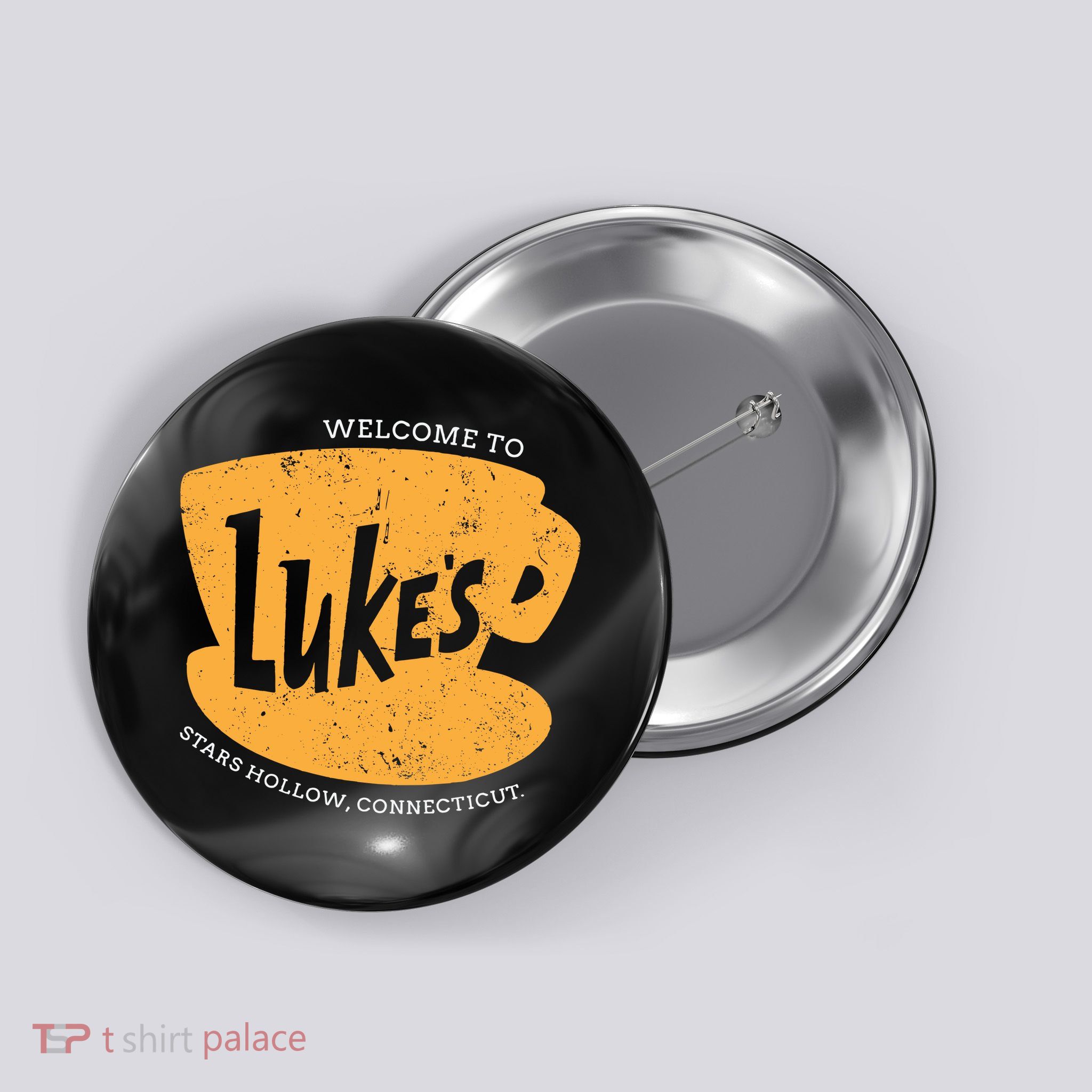 Retro Lukes Diner Button
