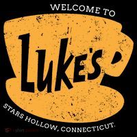 Retro Lukes Diner 7-Panel Snapback Hat