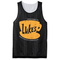 Retro Lukes Diner Mesh Reversible Basketball Jersey Tank