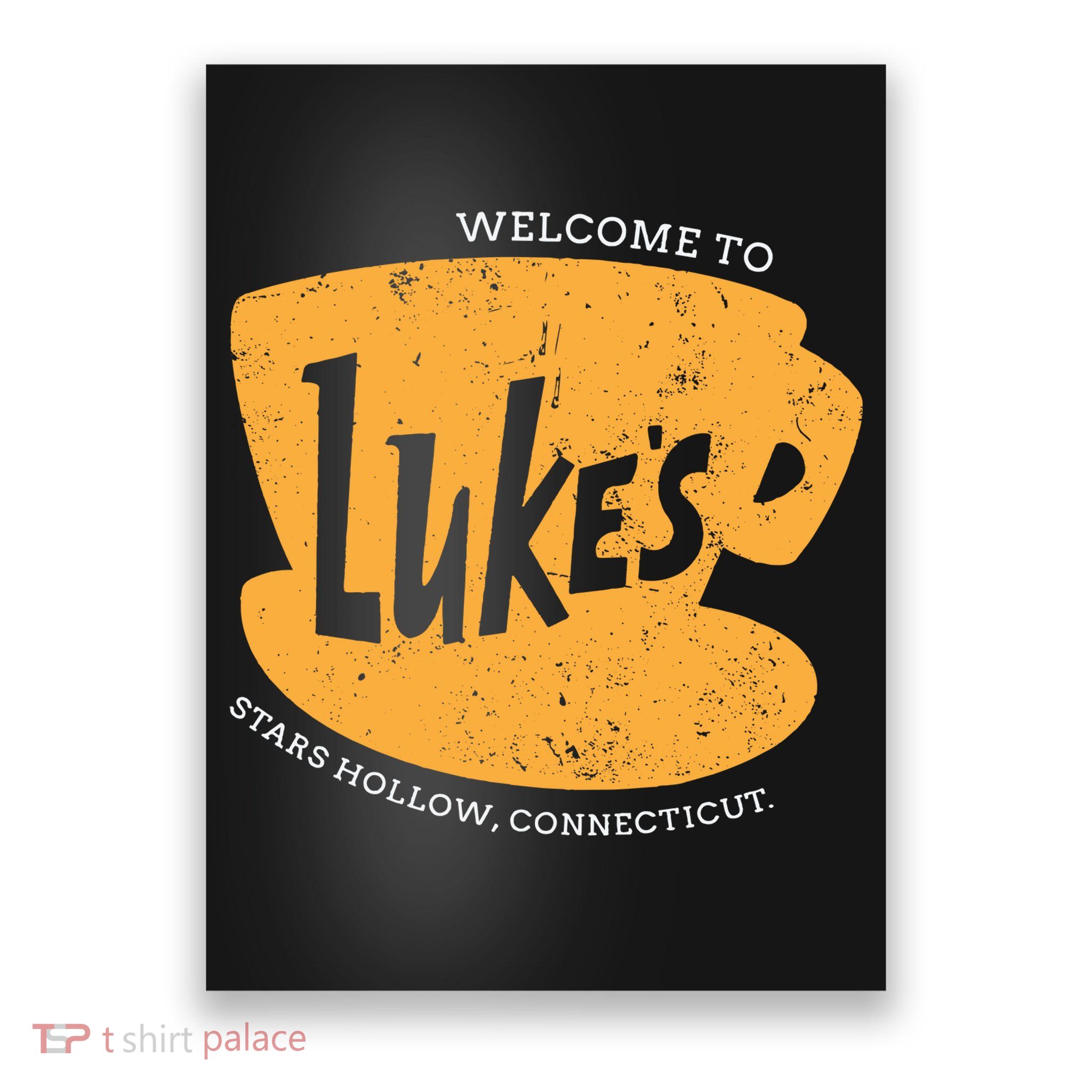 Retro Lukes Diner Poster