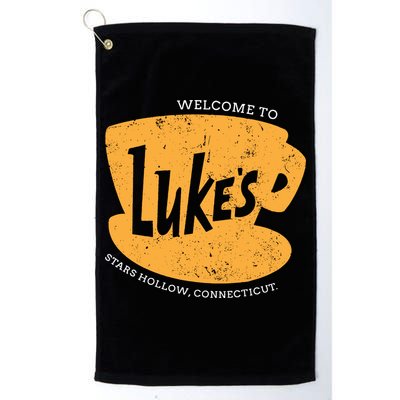 Retro Lukes Diner Golf Towel