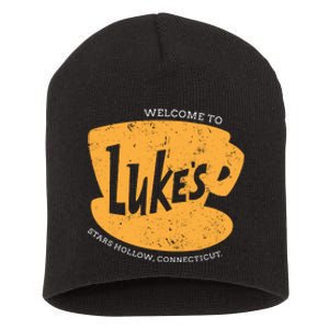 Retro Lukes Diner Short Acrylic Beanie