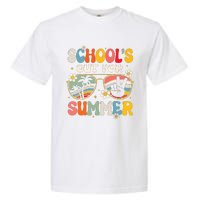 Retro Last Day Of Schools Out For Summer Teacher Boy Girl Garment-Dyed Heavyweight T-Shirt