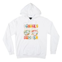 Retro Last Day Of Schools Out For Summer Teacher Boy Girl Hoodie