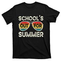 Retro Last Day Of School Schools Out For Summer Teacher T-Shirt