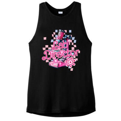 Retro Lab Director The Lab Is Everything Lab Week 2024 Ladies PosiCharge Tri-Blend Wicking Tank